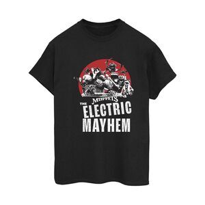 The Muppets Womens/Ladies Mayhem Cotton Boyfriend T-Shirt / Black